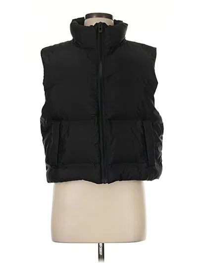 Pre-owned Zara Vest In Black