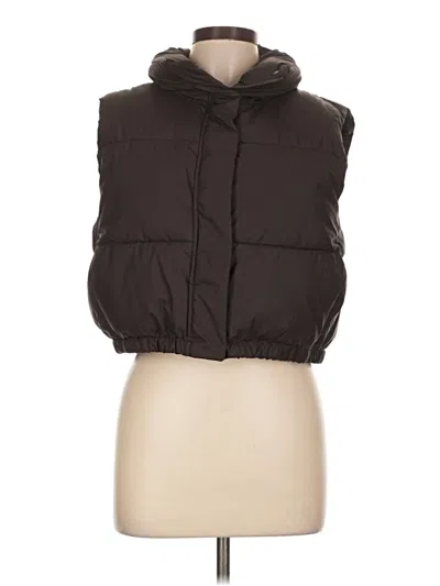 Pre-owned Zara Vest In Black