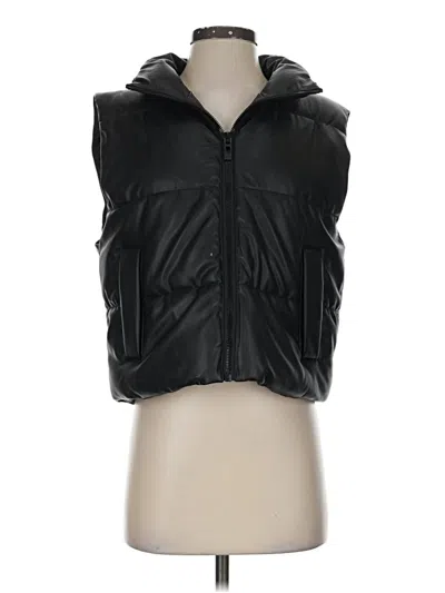 Pre-owned Zara Vest In Black