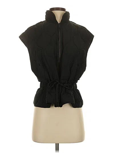 Pre-owned Zara Vest In Black