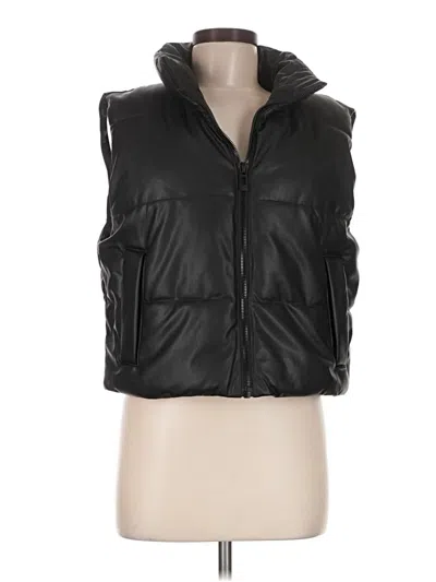 Pre-owned Zara Vest In Black