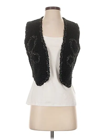 Pre-owned Zara Vest In Black