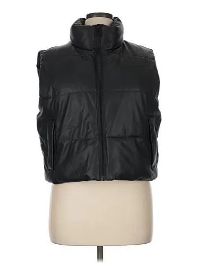 Pre-owned Zara Vest In Black