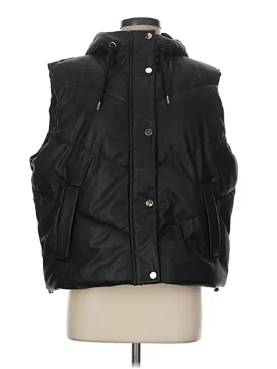 Pre-owned Zara Vest In Black