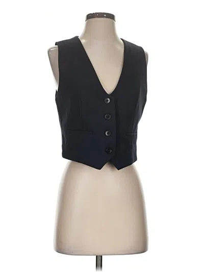 Pre-owned Zara Vest In Black
