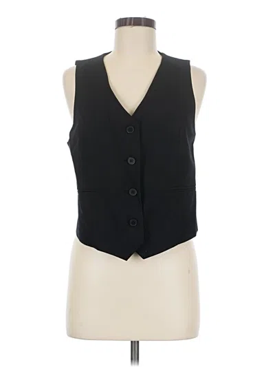 Pre-owned Zara Vest In Black