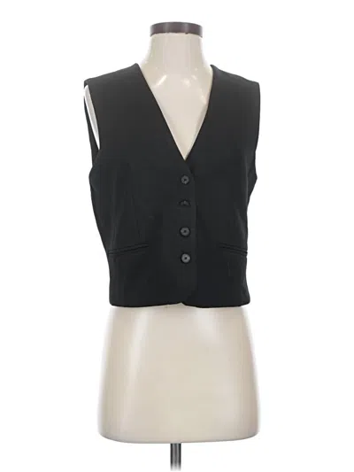 Pre-owned Zara Vest In Black