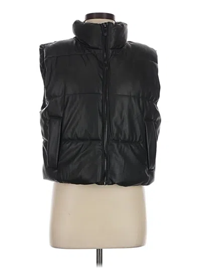 Pre-owned Zara Vest In Black