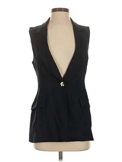 Pre-owned Zara Vest In Black