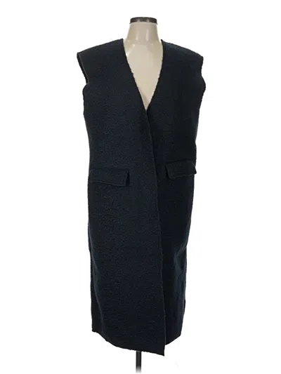 Pre-owned Zara Vest In Blue