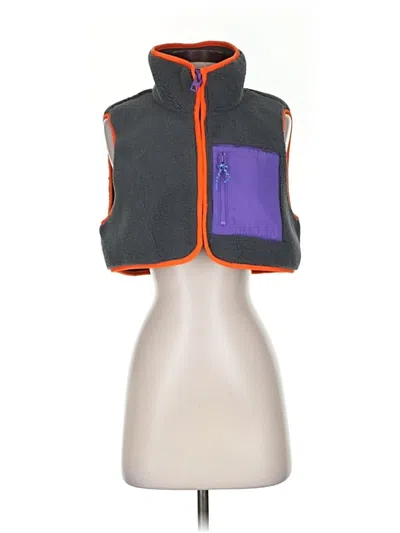 Pre-owned Zara Vest In Gray