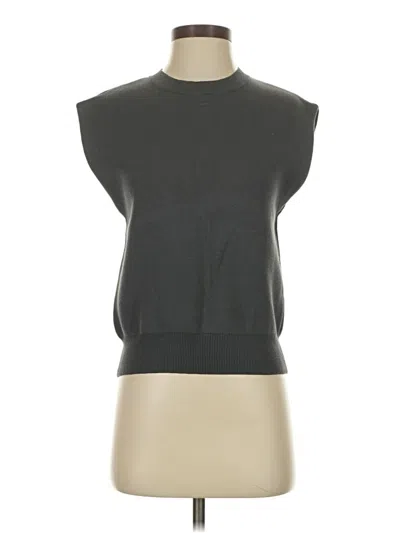 Pre-owned Zara Vest In Gray