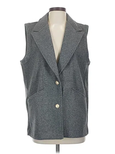 Pre-owned Zara Vest In Gray