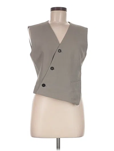 Pre-owned Zara Vest In Gray
