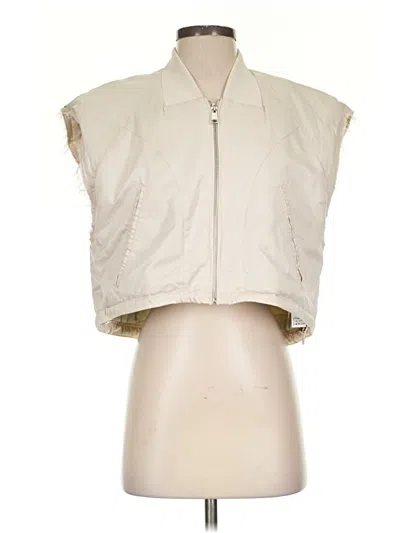Pre-owned Zara Vest In Ivory