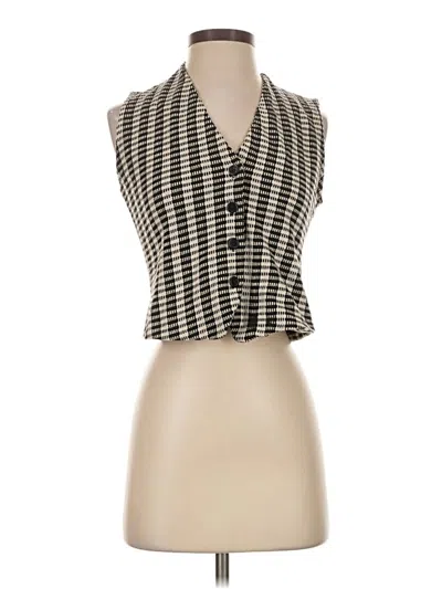 Pre-owned Zara Vest In Ivory