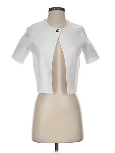 Pre-owned Zara Vest In Ivory