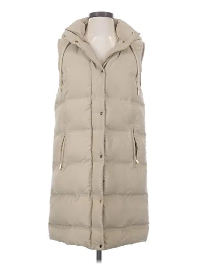 Pre-owned Zara Vest In Ivory