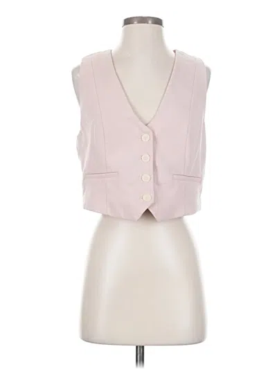 Pre-owned Zara Vest In Pink