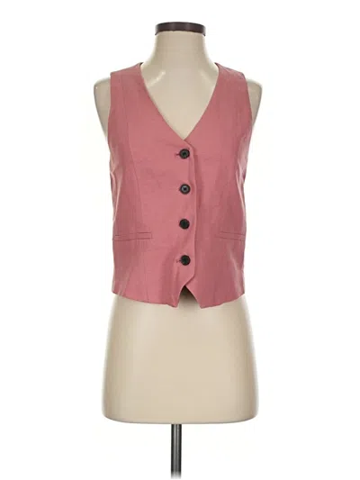 Pre-owned Zara Vest In Pink