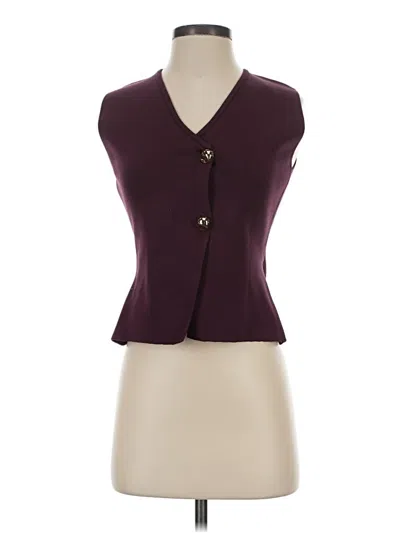 Pre-owned Zara Vest In Purple