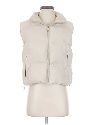 Pre-owned Zara Vest In White
