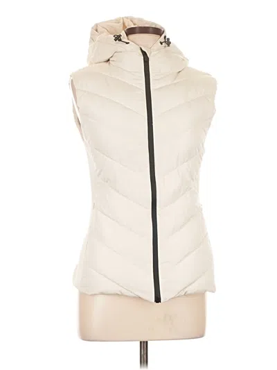 Pre-owned Zara Vest In White
