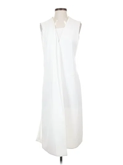 Pre-owned Zara Vest In White