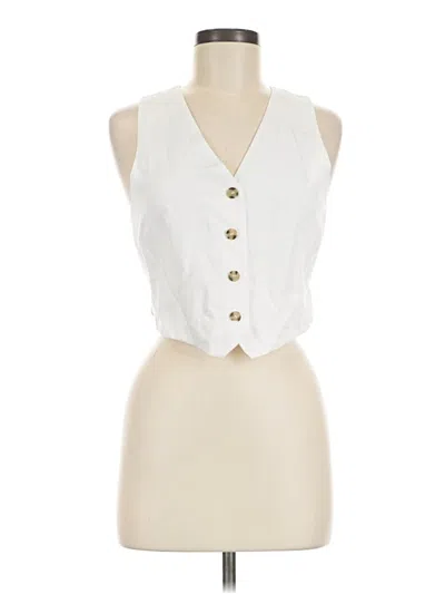 Zara Vest In White