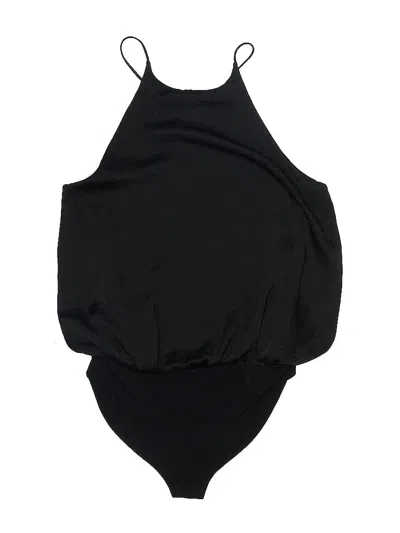 Pre-owned Zara W&b Collection Bodysuit In Black