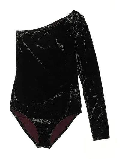 Pre-owned Zara W&b Collection Bodysuit In Black