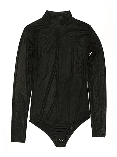 Pre-owned Zara W&b Collection Bodysuit In Black