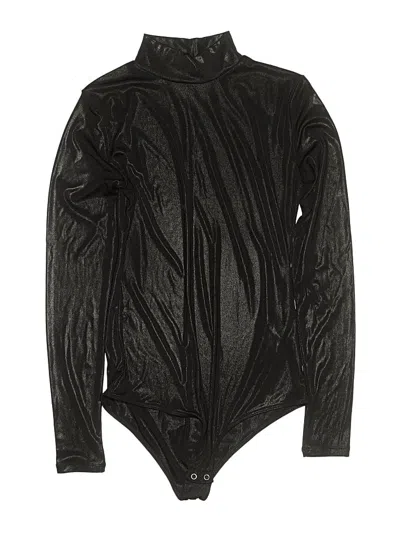 Pre-owned Zara W&b Collection Bodysuit In Black