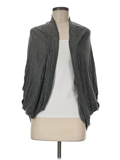 Pre-owned Zara W&b Collection Cardigan Sweater In Gray