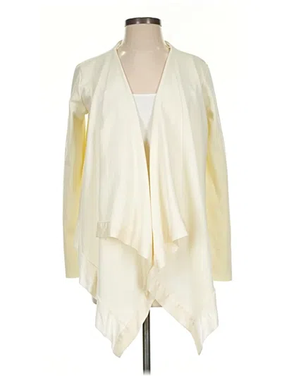 Pre-owned Zara W&b Collection Cardigan Sweater In Ivory