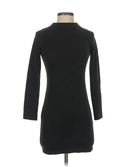 Pre-owned Zara W&b Collection Casual Dress In Black