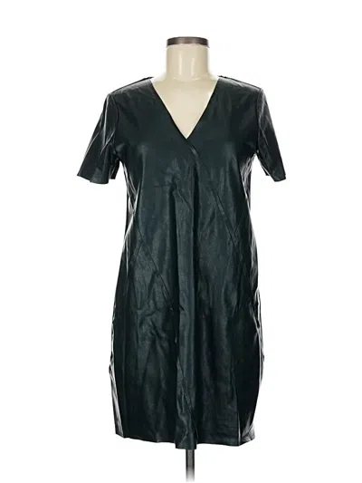 Pre-owned Zara W&b Collection Casual Dress In Black