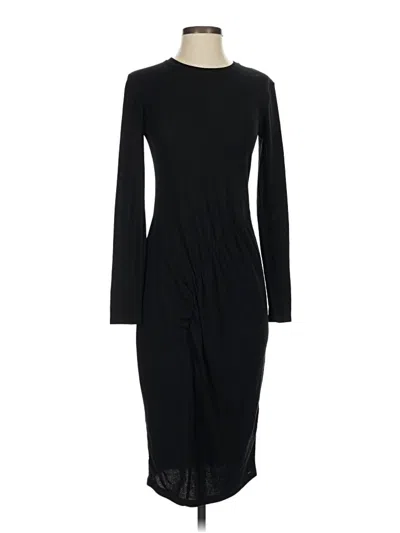 Pre-owned Zara W&b Collection Casual Dress In Black