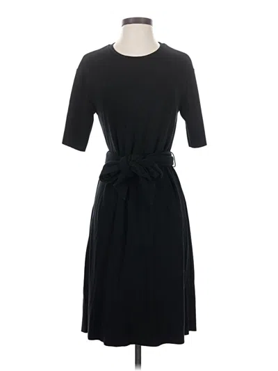Pre-owned Zara W&b Collection Casual Dress In Black