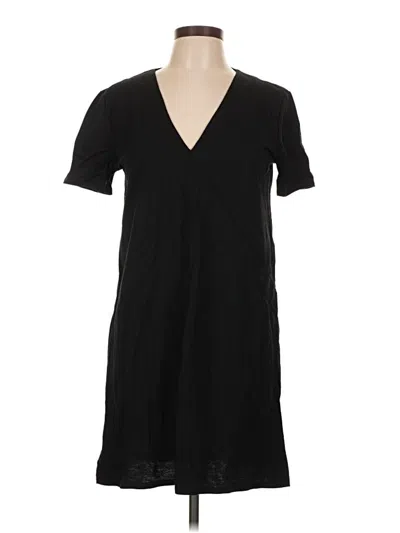 Pre-owned Zara W&b Collection Casual Dress In Black