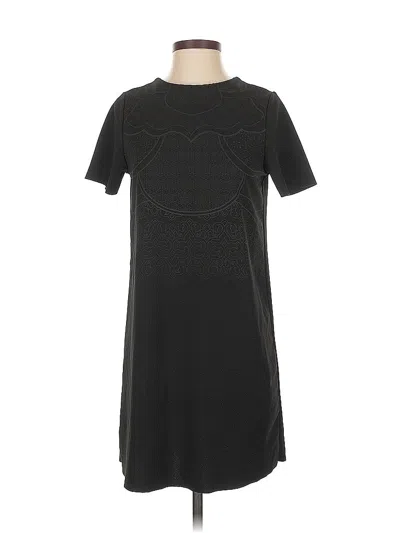 Pre-owned Zara W&b Collection Casual Dress In Black