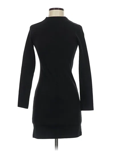 Pre-owned Zara W&b Collection Casual Dress In Black