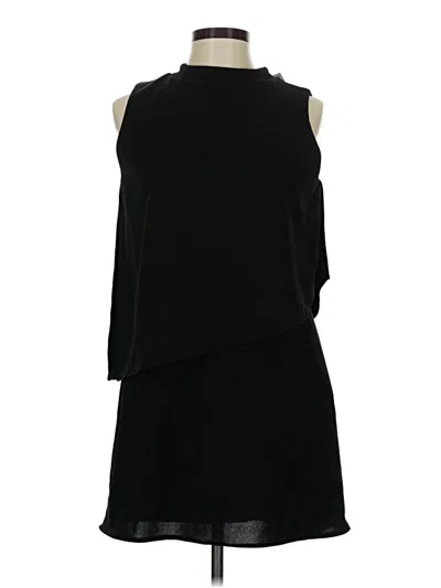 Pre-owned Zara W&b Collection Casual Dress In Black