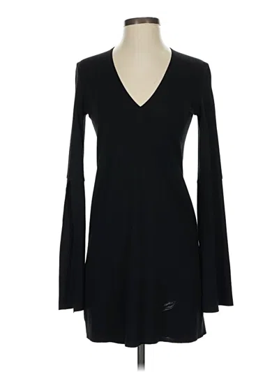 Pre-owned Zara W&b Collection Casual Dress In Black