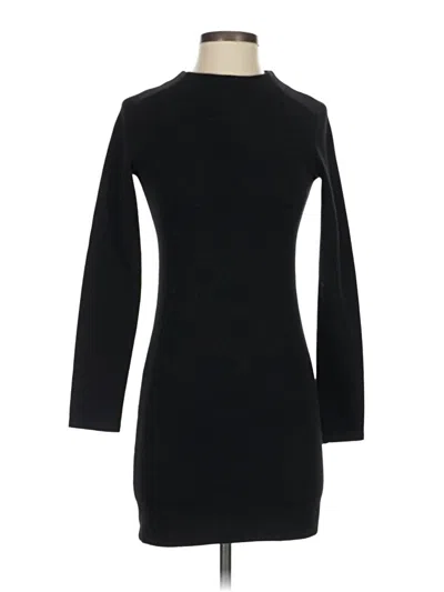 Pre-owned Zara W&b Collection Casual Dress In Black