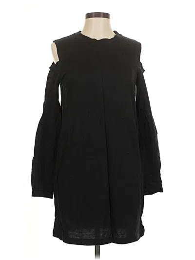 Pre-owned Zara W&b Collection Casual Dress In Black