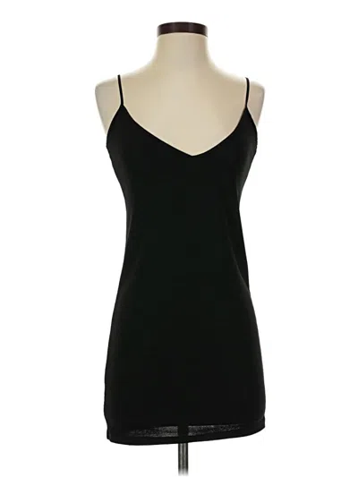 Pre-owned Zara W&b Collection Casual Dress In Black