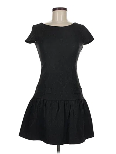 Pre-owned Zara W&b Collection Casual Dress In Black