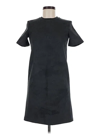 Pre-owned Zara W&b Collection Casual Dress In Black