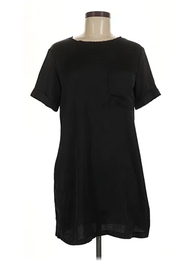 Pre-owned Zara W&b Collection Casual Dress In Black